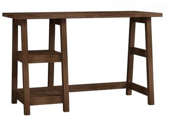 Hanah Home Skye Decor Perla CTN Nussbaum Couchtisch 73,5x120x51 cm Kiefernholz braun (835PUQ3805)