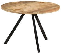 vidaXL Esstisch 110x75 cm Massivholz Mango