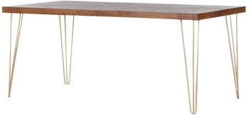 Möbel Kraft Esstisch holzfarben 180x76x90