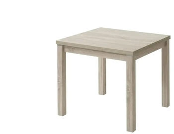 Möbel Kraft Esstisch ausziehbar holzfarben 80x76