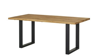 Woodford Esstisch mit Kufengestell Moro holzfarben 100x77