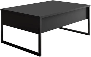 Hanah Home Couchtisch + Beistelltisch Opal 90x60x40 cm schwarz