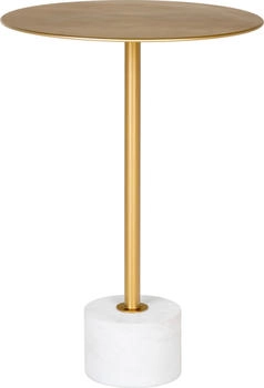 House Nordic Couchtisch + Beistelltisch Lecco 41x41 cm gold