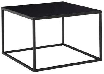Mid.you Couchtisch Schwarz Metall quadratisch 60x40x60 cm