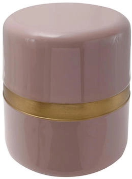 Mid.you Beistelltisch Gold Altrosa Metall Uni rund 36x47x36 cm