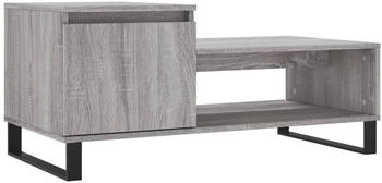 vidaXL Couchtisch Grau Sonoma 100x50x45 cm Holzwerkstoff Modell 1