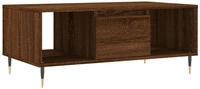 vidaXL Couchtisch Braun Eichen-Optik 90x50x36,5 cm Holzwerkstoff