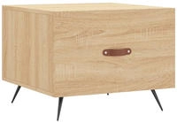 vidaXL Couchtisch Sonoma-Eiche 50x50x40 cm Holzwerkstoff