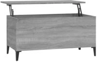 vidaXL Couchtisch Grau Sonoma 90x44,5x45 cm Holzwerkstoff