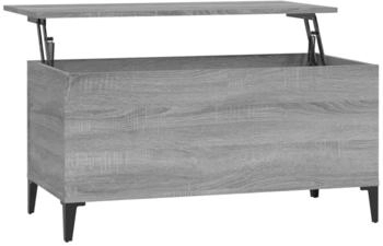 vidaXL Couchtisch Grau Sonoma 90x44,5x45 cm Holzwerkstoff Modell 5