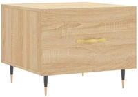 vidaXL Couchtisch Sonoma-Eiche 50x50x40 cm Holzwerkstoff