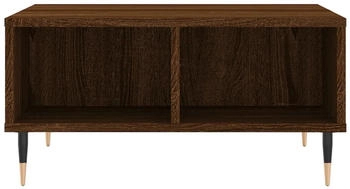 vidaXL Couchtisch Braun Eichen-Optik 60x60x30 cm Holzwerkstoff Modell 2