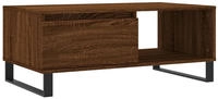 vidaXL Couchtisch Braun Eichen-Optik 90x50x36,5 cm Holzwerkstoff
