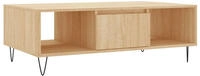 vidaXL Couchtisch Sonoma-Eiche 104x60x35 cm Holzwerkstoff