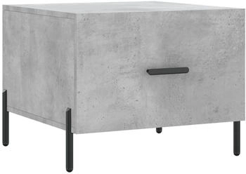 vidaXL Couchtisch Betongrau 50x50x40 cm Holzwerkstoff Modell 1