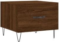vidaXL Couchtisch Braun Eichen-Optik 50x50x40 cm Holzwerkstoff