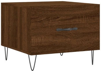 vidaXL Couchtisch Braun Eichen-Optik 50x50x40 cm Holzwerkstoff Modell 4