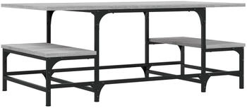vidaXL Couchtisch Grau Sonoma 100x50,5x40 cm Holzwerkstoff