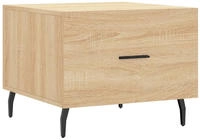 vidaXL Couchtisch Sonoma-Eiche 50x50x40 cm Holzwerkstoff