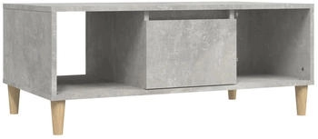 vidaXL Couchtisch Betongrau 90x50x36,5 cm Holzwerkstoff Modell 9