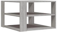 vidaXL Couchtisch Grau Sonoma 58x58x40 cm Holzwerkstoff