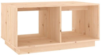 vidaXL Couchtisch 80x50x40 cm Massivholz Kiefer Modell 3