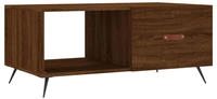 vidaXL Couchtisch Braun Eichen-Optik 90x50x40 cm Holzwerkstoff