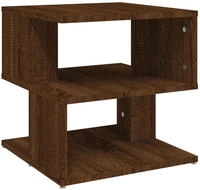 vidaXL Beistelltisch Braun Eichen-Optik 40x40x40 cm Holzwerkstoff
