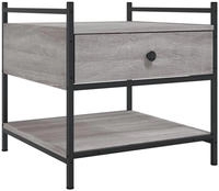vidaXL Couchtisch Grau Sonoma 50x50x50 cm Holzwerkstoff