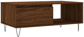 vidaXL Couchtisch Braun Eichen-Optik 90x50x36,5 cm Holzwerkstoff Modell 11