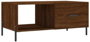 vidaXL Couchtisch Braun Eichen-Optik 90x50x40 cm Holzwerkstoff Modell 1
