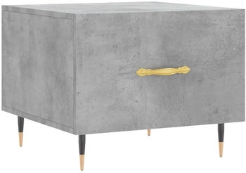 vidaXL Couchtisch Betongrau 50x50x40 cm Holzwerkstoff Modell 3