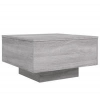vidaXL Couchtisch Grau Sonoma 55x55x31 cm Holzwerkstoff