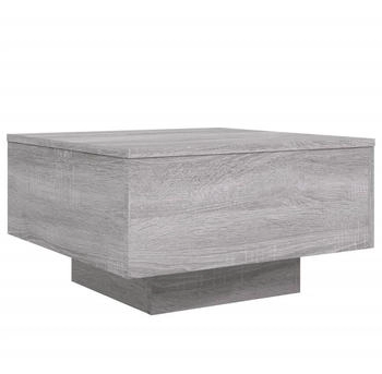 vidaXL Couchtisch Grau Sonoma 55x55x31 cm Holzwerkstoff