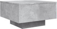 Couchtisch Betongrau 55x55x31 Cm Holzwerkstoff Vidaxl