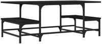 vidaXL Couchtisch Schwarz 100x50,5x40 cm Holzwerkstoff