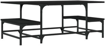 vidaXL Couchtisch Schwarz 100x50,5x40 cm Holzwerkstoff