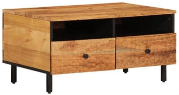 vidaXL Couchtisch 80x54x40 cm Massivholz Akazie