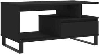 vidaXL Couchtisch Schwarz 90x49x45 cm Holzwerkstoff Modell 3