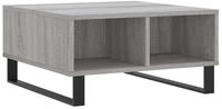 vidaXL Couchtisch Grau Sonoma 60x60x30 cm Holzwerkstoff