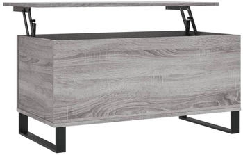 vidaXL Couchtisch Grau Sonoma 90x44,5x45 cm Holzwerkstoff Modell 2
