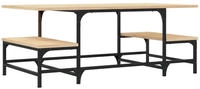 vidaXL Couchtisch Sonoma-Eiche 100x50,5x40 cm Holzwerkstoff