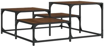 vidaXL Couchtisch Braun Eichen-Optik 87,5x87,5x40 cm Holzwerkstoff