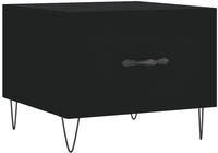 vidaXL Couchtisch Schwarz 50x50x40 cm Holzwerkstoff
