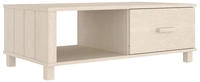 vidaXL Sideboard HAMAR Honigbraun 100x55x35 cm Massivholz Kiefer