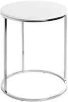 HAKU Beistelltisch "Sofatisch, Wohnzimmertisch" 1 Stk. tlg. rund - aus Metall Silber