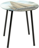 HAKU Beistelltisch "Sofatisch, Wohnzimmertisch" 1 Stk. tlg. rund - aus Metall...