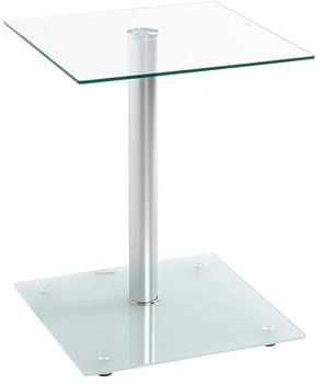 HAKU Beistelltisch Glas transparent 40x40x52cm (33705)