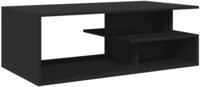vidaXL Couchtisch Schwarz 102x55x35 cm Holzwerkstoff