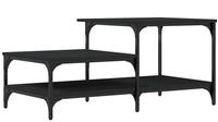 vidaXL Couchtisch Schwarz 100x50,5x45 cm Holzwerkstoff
